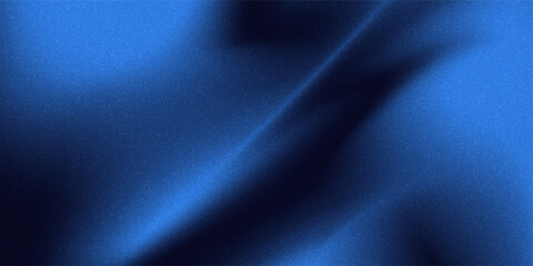Blue Grainy Texture Gradient Background Wallpaper.