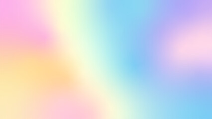 Obraz premium Fresh gradient background in soft color combination