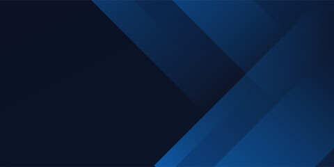 Obraz premium Blue black abstract background geometry shine and layer element vector for presentation design. Suit for business, corporate, institution, party, festive, seminar, and talks