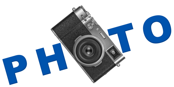 enseigne photo, clip art, illustration, PNG fond transparent
