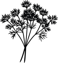 Abstract digital artwork of swirling cosmic nebula with vibrant colors and stars scattered throughout universe transparent background