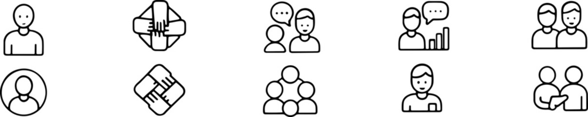 Diverse set of monochrome retro badges and labels, ideal for branding.