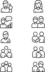 Versatile set of black & white sales, discount, offer labels & banners.