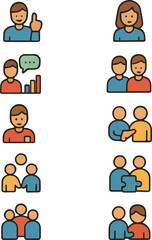 Collection of retro empty badges, labels, and ribbons for design projects.