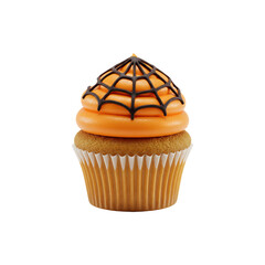 Halloween Spider Web Cupcake 
