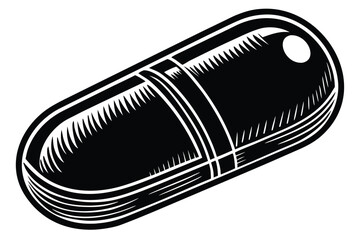 painkiller pill vector