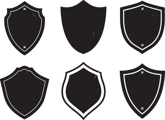 Heraldic Shield Outline Collection