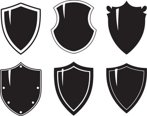 Heraldic Shield Outline Collection