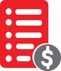 red list price icon