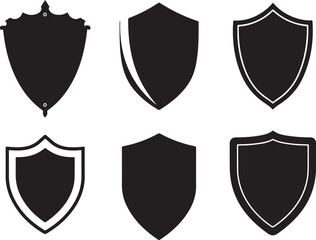 Heraldic Shield Outline Collection