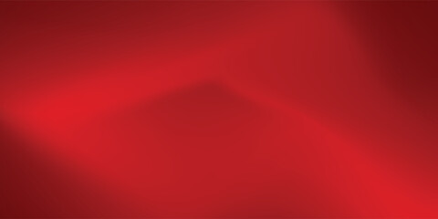 Abstract red gradient background, light and shadow on the backdrop. vector background design eps10