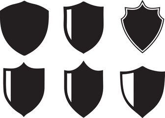 Heraldic Shield Outline Collection