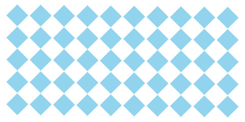 Bavarian Oktoberfest seamless pattern with blue and white rhombus Flag of Bavaria Oktoberfest blue checkered background