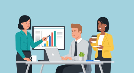 Teamwork Collaborative Business Analysis and Data Presentation