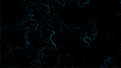  Abstract dark background with faint glowing Blue lines and plasma swirling energy. Futuristic, sci-fi aesthetic digital artwork. Mysterious intricate organic patterns and depth.