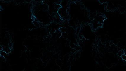  Abstract dark background with faint glowing Blue lines and plasma swirling energy. Futuristic, sci-fi aesthetic digital artwork. Mysterious intricate organic patterns and depth.