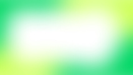 Glowing pastel green aesthetic frame template