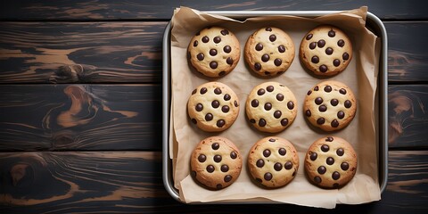 Enjoy delicious chocolate chip cookies fresh from the oven, perfect for sharing with friends or family