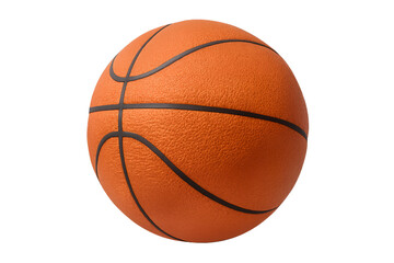 Fototapeta premium basketball isolated on white background