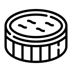 outdoor pool line icon