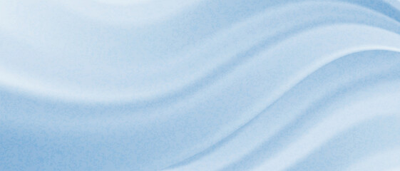 Grain noise abstract icy blue wave winter background for template and presentation. Vector illustration