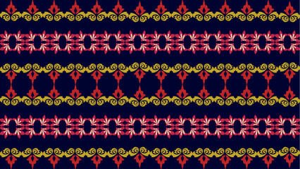 seamless knitted pattern with stripes