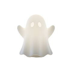 Cute White Ghost Figurine Halloween Decoration for aunted House Party Decor