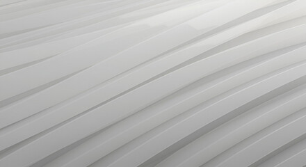 Obraz premium Abstract white stripes wave pattern background creating a modern and elegant look