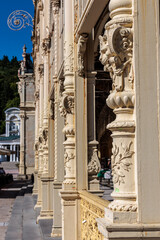 Spa center and colonnade of the famous Marianske Lazne spa, Czech Republic