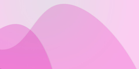 Abstract illustration background of curved waves in a pink gradient.