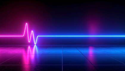 minimal heartbeat line