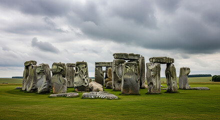 Stonehenge Prehistoric Stone Circle in England