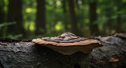  artist’s conk fungus (Ganoderma applanatum)