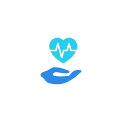 Medical icon set flat vector