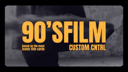 90s Movie Title Cards