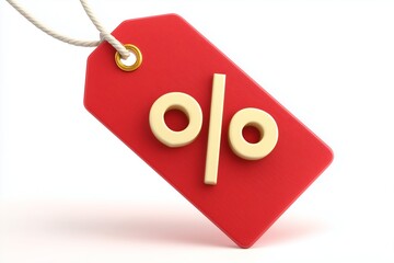 Sale percentage tag graphic design retail promotional marketing