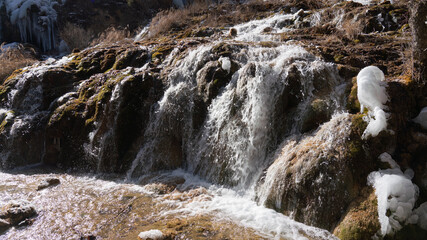 Tourist scenery photos of Jiuzhaigou