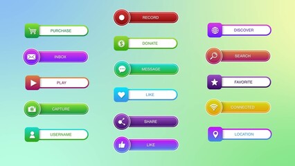 Social Media Bars