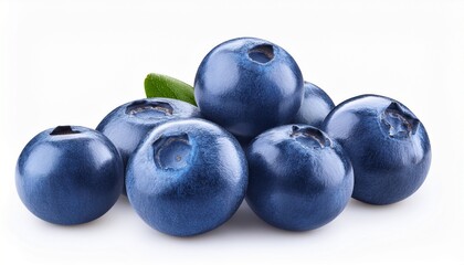 blue berry isolated on white background