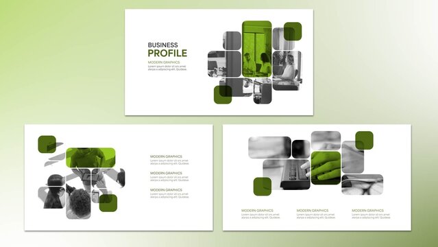 Rounded Squares Business Profile