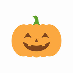 Smiling Halloween Pumpkin.