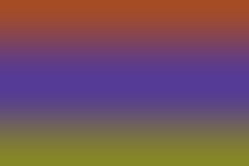 A smooth gradient image transitioning from burnt orange to deep purple, then to a muted olive green.