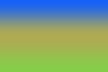 A smooth gradient transitioning from a deep blue sky to a vibrant green grassy field.
