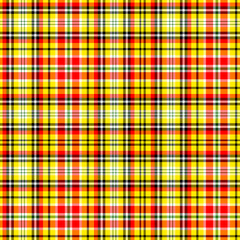 Yellow Plaid Seamless Repeat