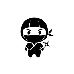 ninja icon illustration