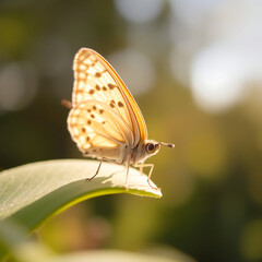 Obraz premium The butterfly is flying beautifully.