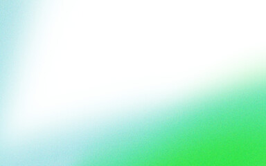 Fototapeta premium Abstract graphic with a light teal/aqua and lime green gradient, edged with a bright cyan/turquoise border and a black area