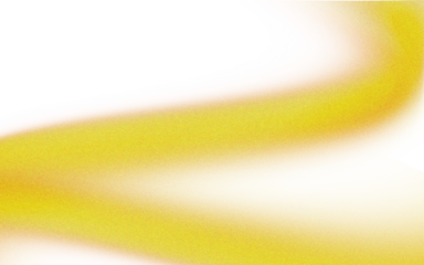 Abstract swirling yellow and red shapes on black background