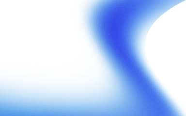 Abstract, flowing, blue shape against black background, with subtle, textured edges