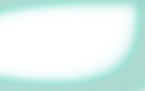 Teal-colored background with a dark, oval-shaped cutout, outlined in white